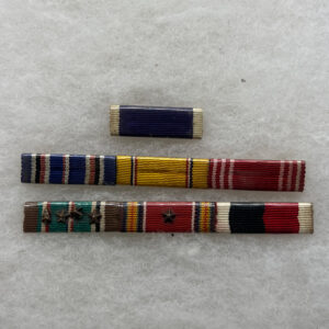 WW2 US Army ETO Ribbon Bar Set 3/8 Inch