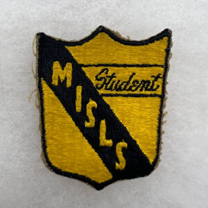 WW2 US Army Military Intelligence School Language Student Patch Rare