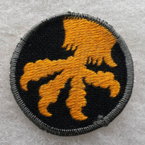 WW2 US Army 17th Airborne Division Patch Italian Made Woven Silver Border