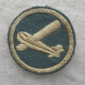 WW2 US Army Airborne Soaring Glider Cap Patch Felt English Made
