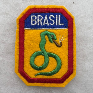 WW2 Brazilian Expeditionary Forces Patch Felt Rare