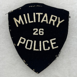 WW2 US Army 26th Infantry Division Military Police Patch Felt Rare