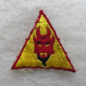 Korean War US Army 92nd Armored Field Artillery Pocket Patch Japanese Made