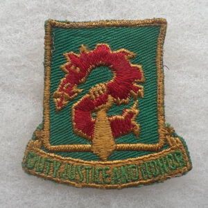 US Army 504th Military Police Pocket Patch Twill Rare