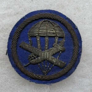 US Army Airborne Paraglider Cap Patch Japanese Made Bullion