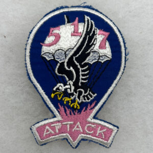 US Army 517th Parachute Infantry Regiment Pocket Patch Twill