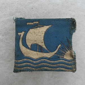 WW2 Allied Forces Norway Patch British Made Rare