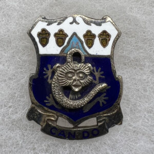 US Army 15th Infantry Regiment DUI Pinback German Made