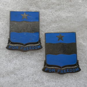 WW2 US Army 37th Infantry Regiment DUI Set Pinback
