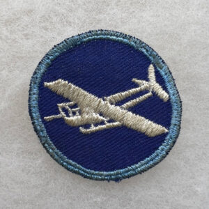 WW2 US Army Airborne Glider Enlisted Cap Patch Twill