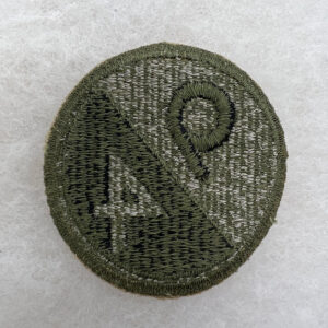 WW2 US Army 94th Infantry Division Patch Greenback