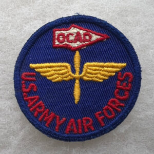 WW2 US Army Air Force Oklahoma City Air Depot Patch Twill