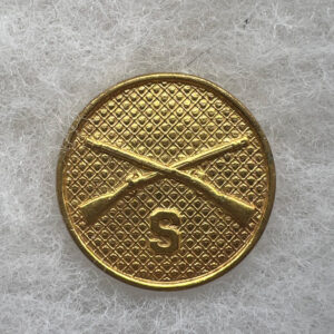 1920s US Army Infantry Supply Enlisted Collar Disk