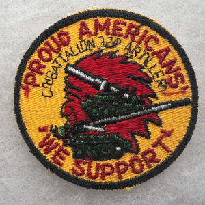 US Army 32nd Artillery Pocket Patch Twill