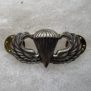 US Army Airborne Parachutist Jump Wing LGB Sterling