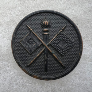 WW1 US Army Signal Corps Enlisted Collar Disk