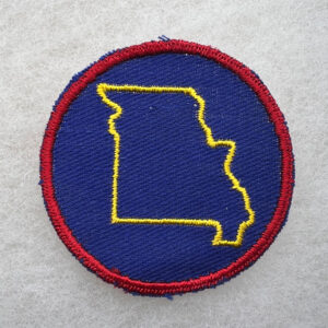WW2 US Missouri State Guard Patch Twill