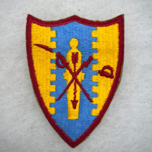 US Army 4th Cavalry Regiment Pocket Patch Red Border Variation