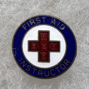 WW2 US First Aid Instructor Pin