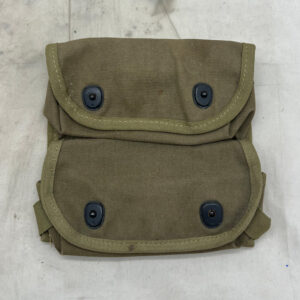 WW2 US Marine Corps Grenade Pouch 2 Cell