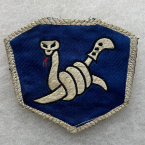 WW2 US Army 158th Infantry Regiment Bushmaster Patch Silk Theater Made