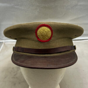 1930s US Army Artillery Enlisted Men's Visor Hat