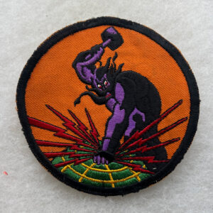 WW2 US Army Air Force 875th Bomb Squadron 20th Air Force Patch Twill
