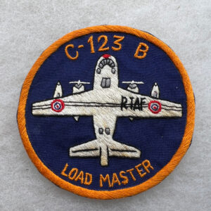 USAF C-123 B Load Master Royal Thai Air Force Patch Vietnamese Made