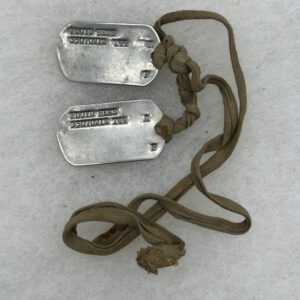 WW2 US Army 313th Infantry Regiment 79th Division Dog Tag Set Silver Star Recipient