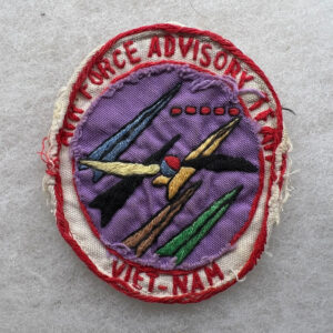 US Air Force Advisory Team Patch Vietnamese Made Worn