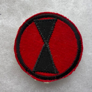 US Army 7th Infantry Division Patch Korean Made