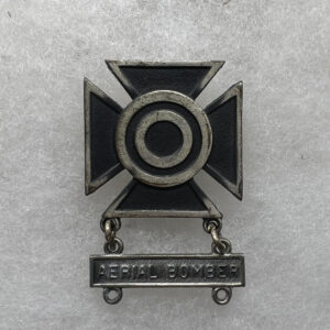 WW2 US Army Air Force Aerial Bomber Qualification Badge Sterling