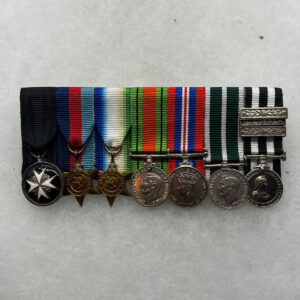 WW2 British Saint John Miniature Medal Bar