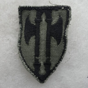 US Army 18th Military Police Battalion Patch Twill Subdued Worn