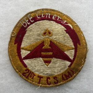 US Air Force 21st Troop Carrier Squadron Patch Japanese Made