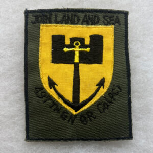 US Army 497th Engineer Company Pocket Patch Vietnamese Made