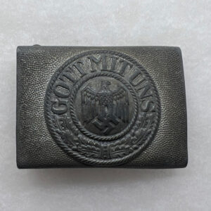 WW2 German Army EM / NCO Belt Buckle 2 Piece