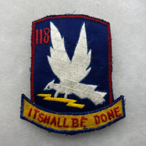 US Army 118th Assault Helicopter Company Pocket Patch Vietnamese Made