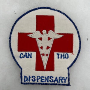 US Army Can Tho Medical Dispensary Pocket Patch Vietnamese Made