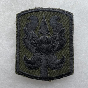US Army 199th Infantry Brigade Patch Twill Subdued