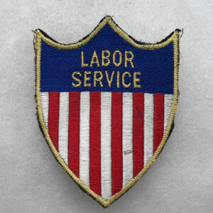 European Labor Service Patch German Made Bevo