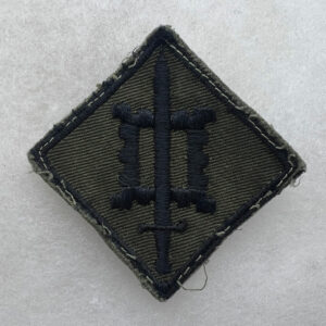 US Army 18th Engineer Brigade Patch Twill Subdued