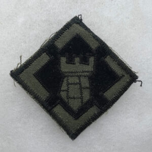 US Army 20th Engineer Brigade Patch Vietnamese Made Subdued