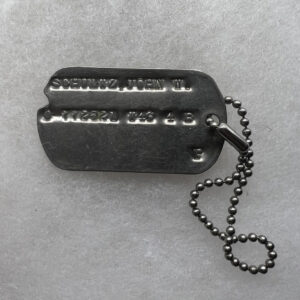 WW2 US Army Air Force 303rd Bomb Group 8th Air Force Pilot Dog Tag Single Lieutenant