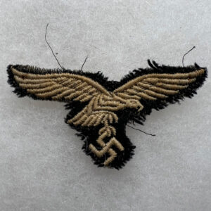 WW2 German Luftwaffe Herman Goering Panzer Division Cap Eagle Worn