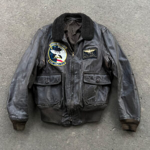 US Marine Corps VMF-513 G-1 Leather Jacket ID'd Lieutenant Colonel 2x Wounded