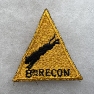 US Army 8th Reconnaissance Pocket Patch German Made