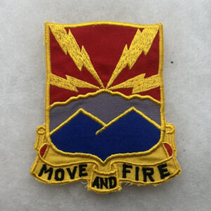 US Army 593rd Field Artillery Patch German Made