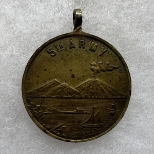 WW2 US 5th Army Naples Italy Souvenir Medal