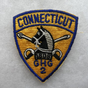 US Army Connecticut 2nd Governors Horse Guard Patch